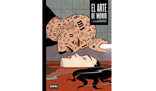 Portada de cómic "El arte de morir" Norma editorial